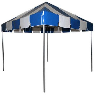 10x10 blue and white stripe frame tent 10x10 blue and white stripe frame tent