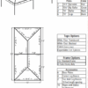 15x30 Standard Diagram 15x30 Standard Hip End Frame Tent