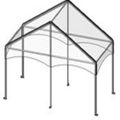 20x10Keder 20x10 Quick Track Keder Gable Style