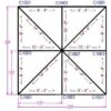 20x20-std-E 20x20 Standard Hip End Frame Tent