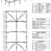 20x40 Standard Diagram 20x40 Standard frame diagram