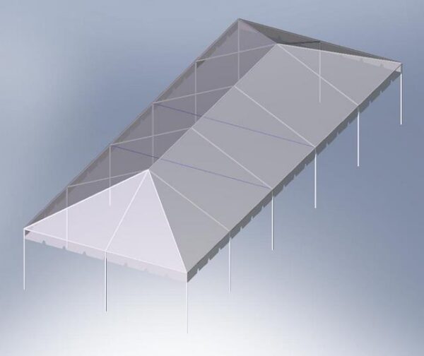 20x50 Standard Hip End Frame Tent