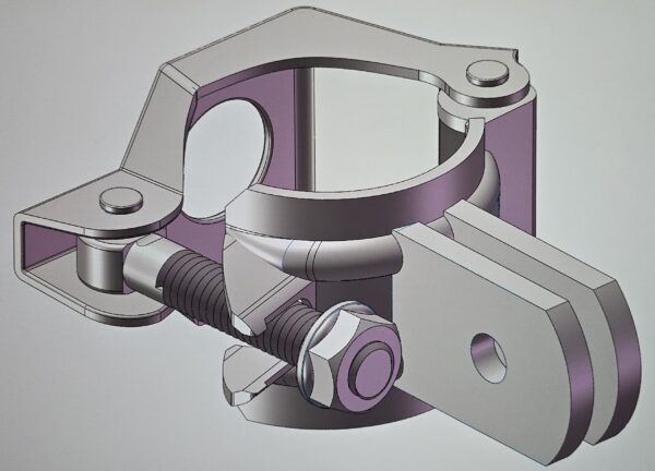 Quick Clamp Snap One way - 2 tabs