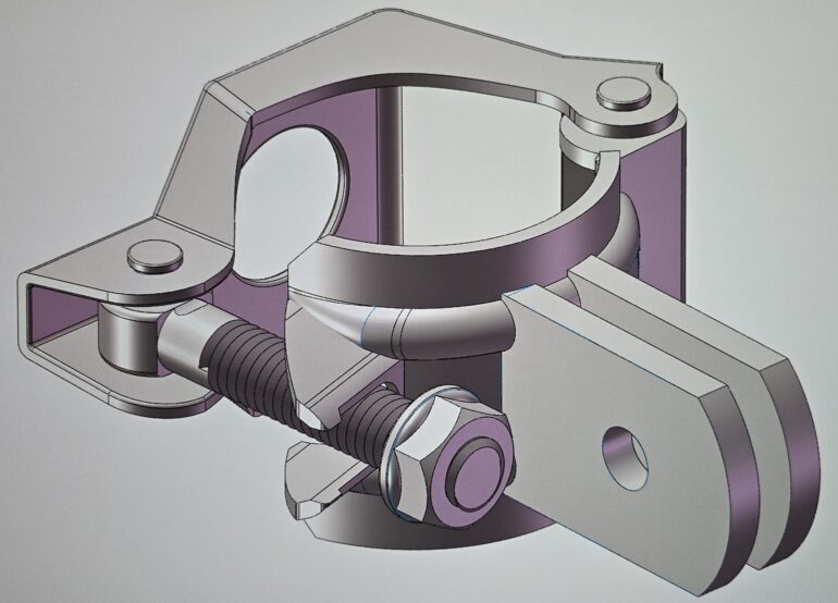 Quick Clamp Snap One way - 2 tabs - Image 3