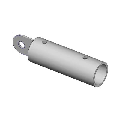 400x400_C1045 8 in. Pole Connector for 2 in. Pole