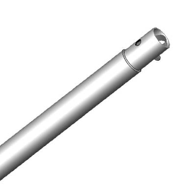 400x400_SteelPoleBallyRail half Male Steel Bally Rail 4'-10" Male (one pole only)