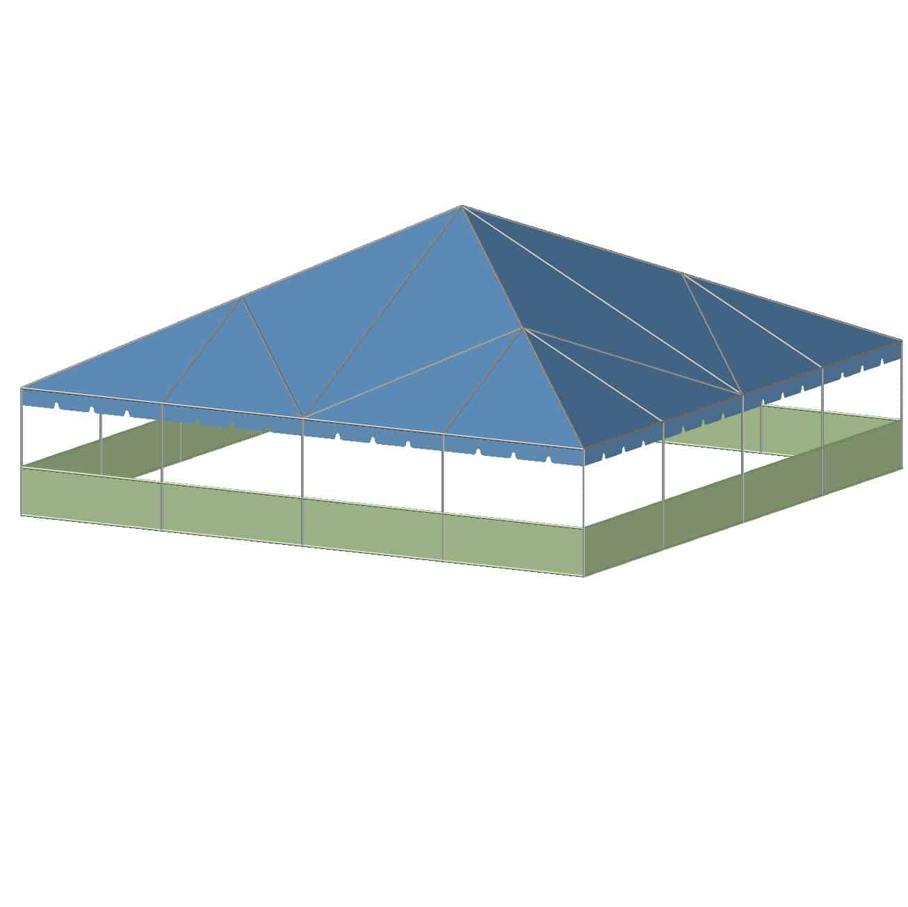 40 x 40 Commercial Frame Tent for Sale