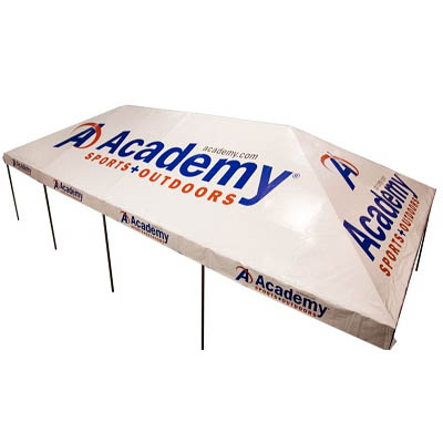 40x60 Tent with Graphics Academy