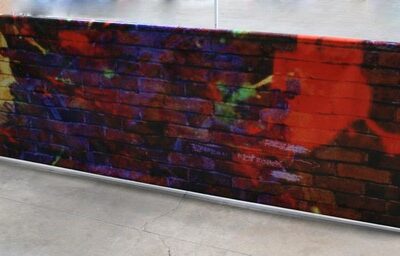 Bally Rail with Custom Graphics 36 in. x15 ft.