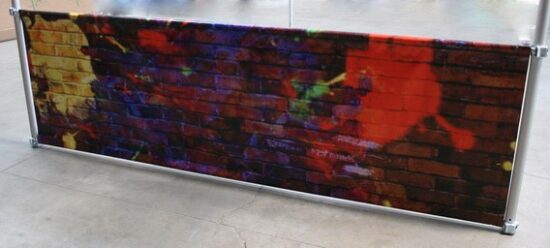 Bally Rail with Custom Graphics 36 in. x15 ft.
