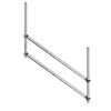 BallyRail-Aluminum QuickClamp Assy Bally Rail Set 36 in. x 10 ft. Alum. Pole