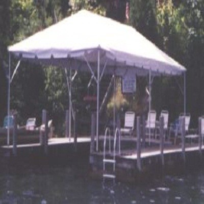 BoatDock1 15x30 Boat Dock (Tent)