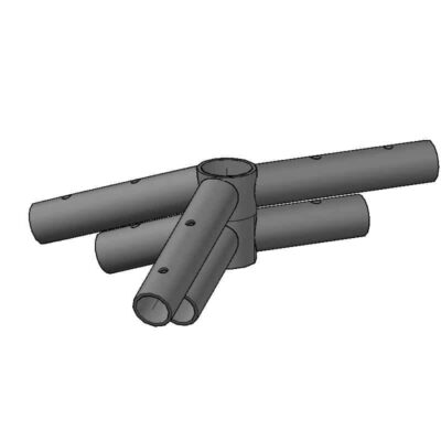 C1004-D Double Tube 3 Way Crown