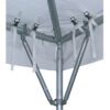 C1022-QC Corner Leg Brace Quick Clamp - C Corner Leg Brace 2" Quick Clamp