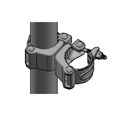 C1043 Flexible Pole Clamp - Swivel