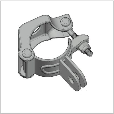 C1071 Quick Clamp One way (1) Quick Clamp Snap One way - 2 tabs