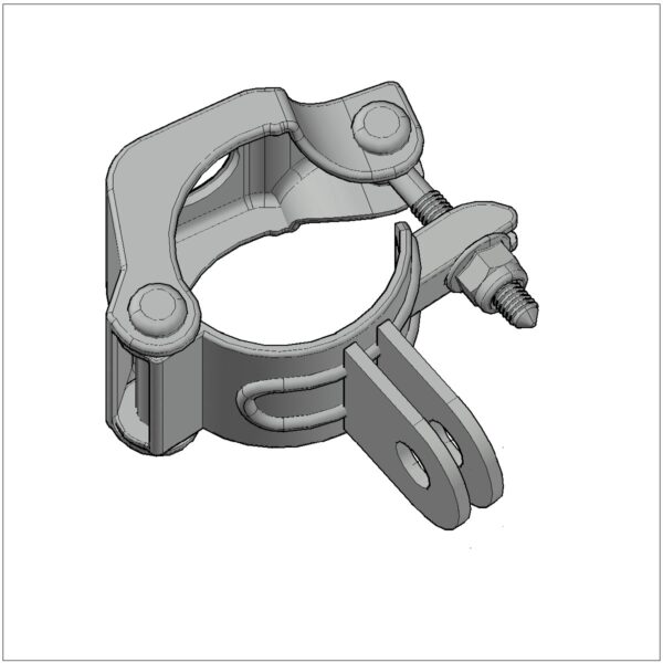 C1071 Quick Clamp One way (1) Quick Clamp Snap One way - 2 tabs
