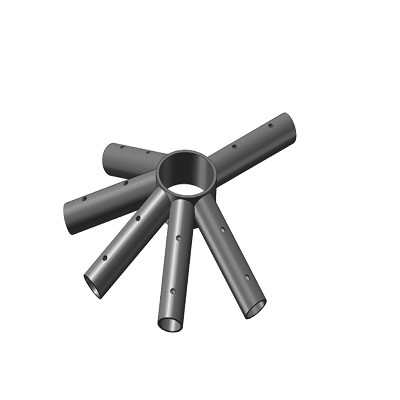 C1077 Octagon 6 Way Crown