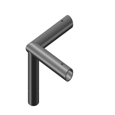 Slip Fitting - 3 Way Flat Corner
