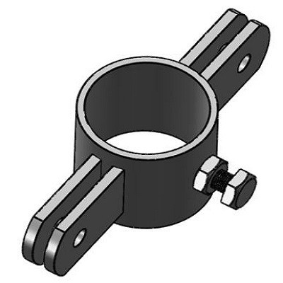 C1135-B 2in. Straight Slide 2 tab