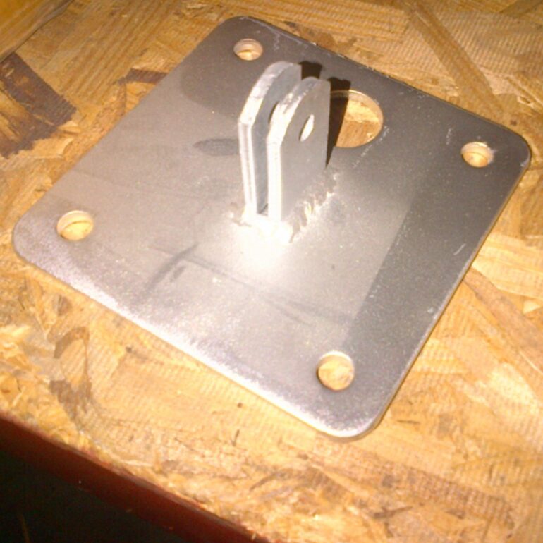 Wall Swivel Plate 6" x 6" - Image 2