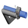 C1295-R Rain gutter Holder - Entrance Right