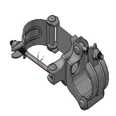 C1312 Quick Clamp DT-2 in. Fixed 90 Degree