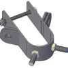C1561 D-Tube Corner Clamp with two tabs and two studs Cable X Brace for Double Tube Legs - 8' high 10' Span