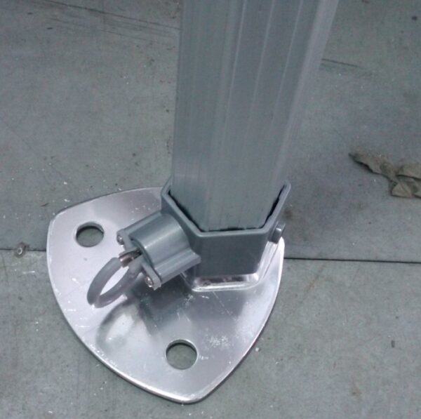 Popup Base Plate Aluminum Base plate