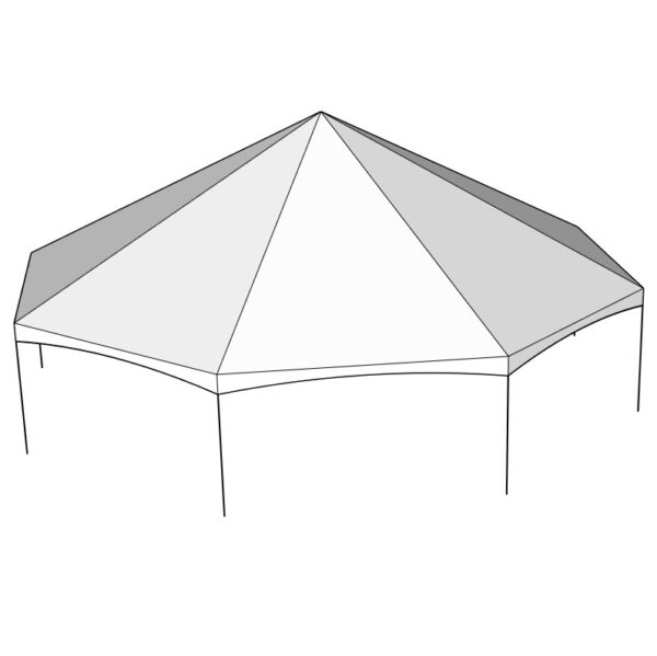 Octagon 40x40 Tension Octagon Tent information