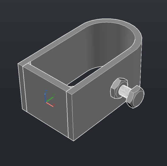 Double Tube Bracket