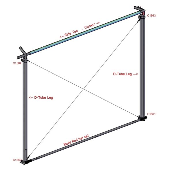 X Brace D-Tube -A X Brace D-Tube -A