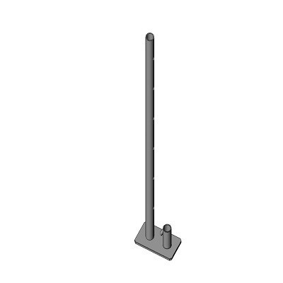 c1020q2ft Base Extension 2 ft. Quick Peak/Tension Style