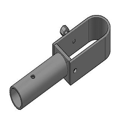c1098-a Double Tube One Way Slide Tee