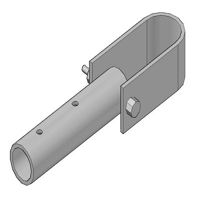 c1098-c Double Tube One Way Drop-on