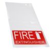 Tent Hang Sign - Fire Extinguisher