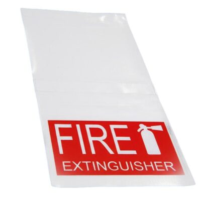 fire extinguisher sign Tent Hang Sign - Fire Extinguisher