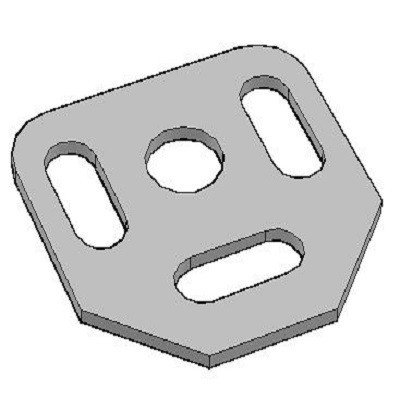 Rope Plate for Pole Tent - 3 Ways