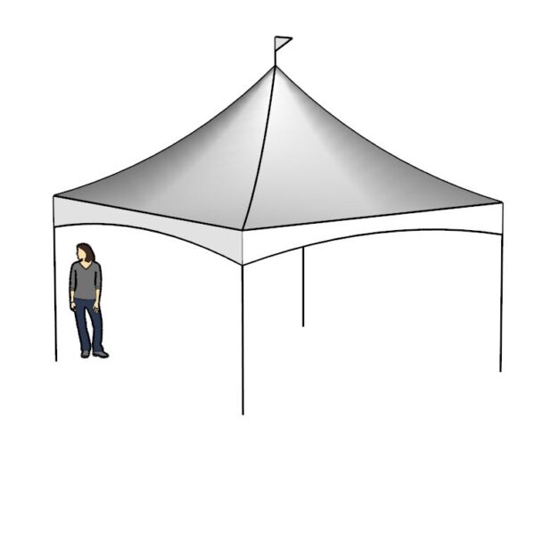 15x15 Quick Peak Tent