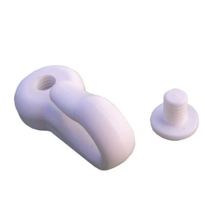 stayput-hook-and pin white Sidewall Clips - Stay Put Style