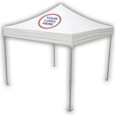 10x10 Commercial Popup Tent with (1) Logo