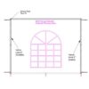 Commercial Tent Popup Sidewall