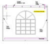 8x10 Window Side Wall Sidewall 8x10