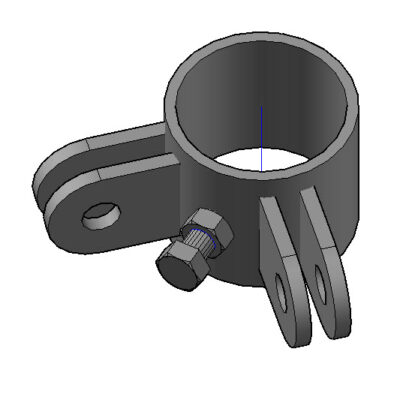 C1134-B Corner Slide 2 tab 2in. Corner Slide 2 tab