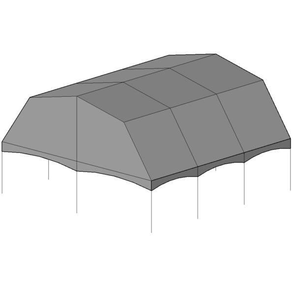 Barn Concept tent A 30x30 Barn Style Tent - A