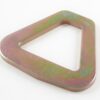 2" Stamped Triangle D-Ring - 10K Yellow
