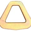 2" Stamped Triangle D-Ring - 10K Yellow