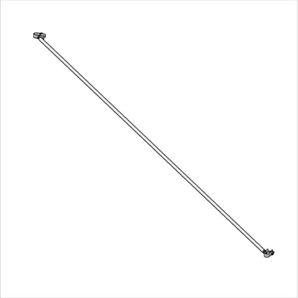 Bally Rail 20 ft Set - D Steel QC-A Bally Rail 20 ft Set - D Steel QC-A