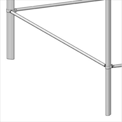Bally Rail 20 ft Set - D Steel QC-D Set Bally Rail 20 ft Set - D Steel QC-D Set