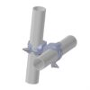 C1044 Fix 90 Degree Clamp Pole Clamp - Fixed 90 Degree